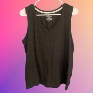 Live 2 Lounge Gray Tank Top Sz Large